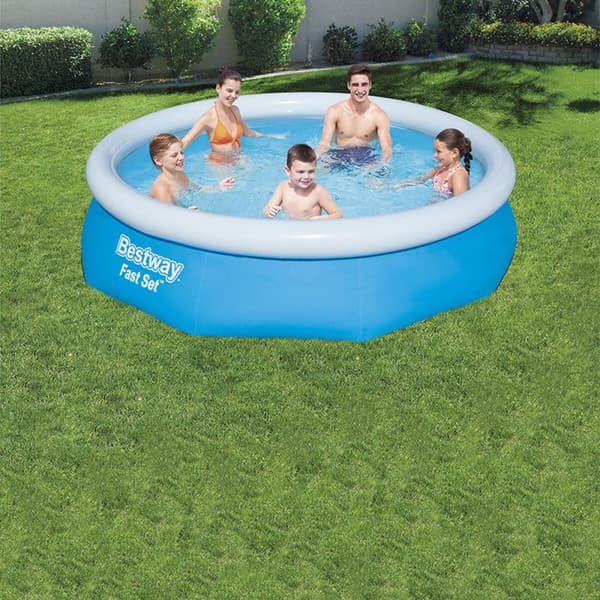 Oppustelig Pool Bestway Blå 3800 l 305 x 76 cm