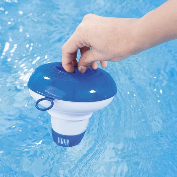Bestway Klor Dispenser Liten Retractable Pool och Trädgård 58210