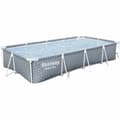 Miniatyrbillede 1 af 6: Oppustelig Pool Bestway Steel Pro Blå Grå