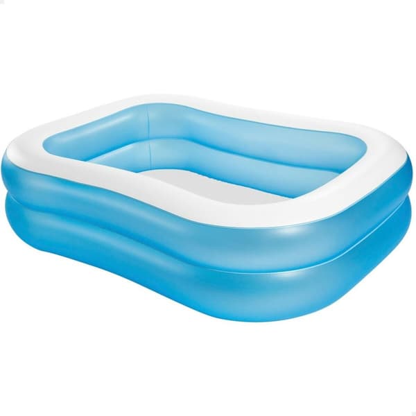 Puhallettava allas Intex Sininen Valkoinen Sininen/Valkoinen 540 L 203 x 48 x 152 cm (3 osaa)