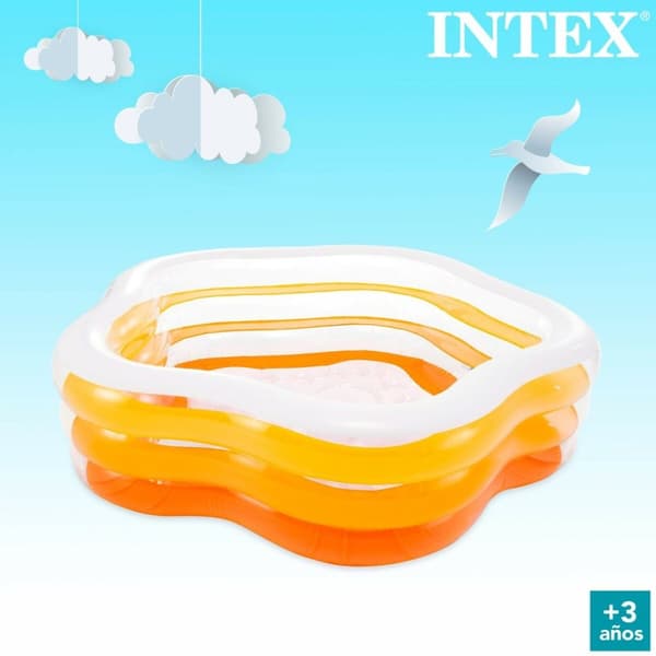 Puhallettava lasten kahluuallas Intex 460 L 185 x 53 x 180 cm (3 osaa)