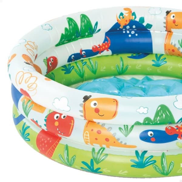 Puhallettava lasten kahluuallas Intex Dinosaurukset 28 L 33 L 61 x 22 x 61 cm (12 osaa)