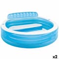 Pikkukuva 1 / 4: Puhallettava allas Intex Nojatuoli Sininen Valkoinen 590 L 229 x 79 x 218 cm (2 osaa)