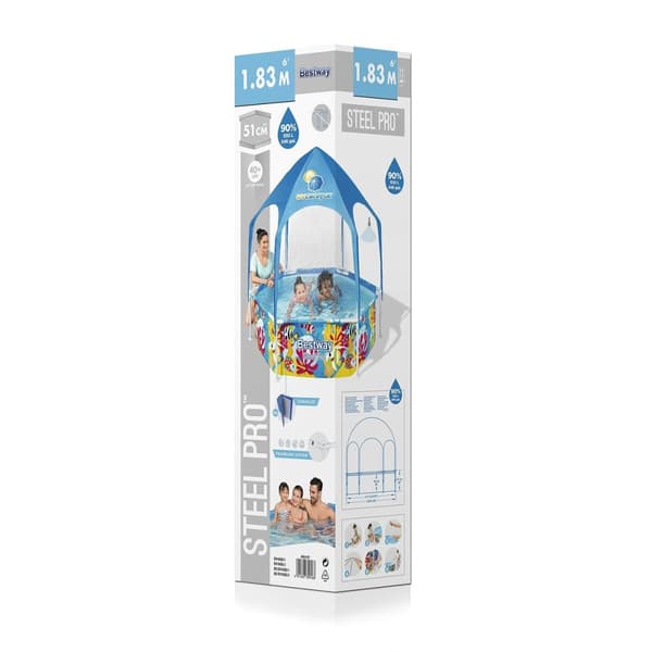 Lasten allas Bestway 930 L 185 x 51 cm