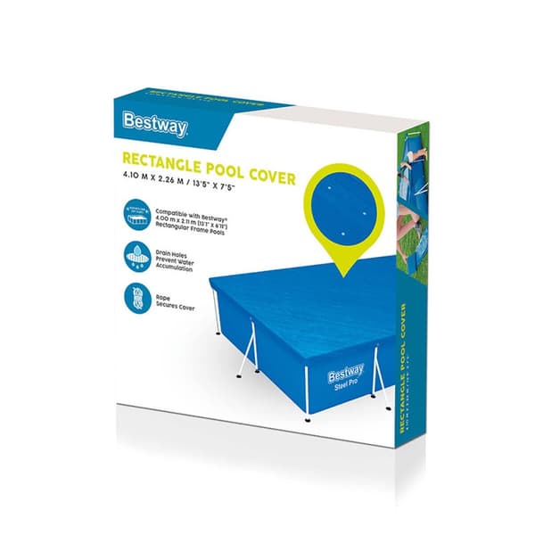 Uima-altaan suojus Bestway Sininen 410 x 226 cm