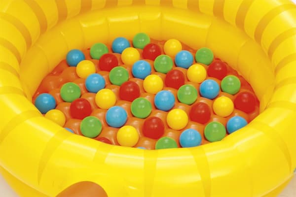 Bestway 52261 OPPOPPELIG POOL MED KUGLER LØVEN 111cm x 98cm x 61,5cm