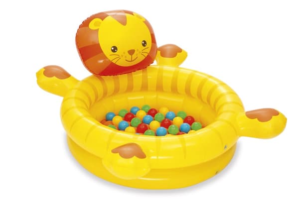 Bestway 52261 OPPOPPELIG POOL MED KUGLER LØVEN 111cm x 98cm x 61,5cm