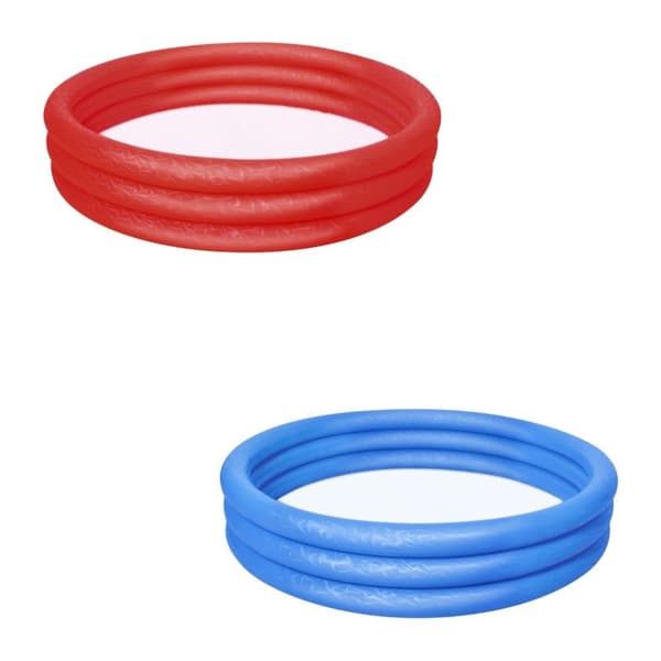 Bestway 51027 Oppustelig pool Rød 1,83mx 33cm