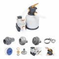 Miniatyrbillede 2 af 5: Svømmebassin filter Bestway 8327 l/h Sand
