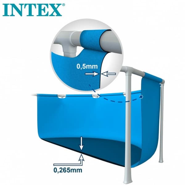 Irrotettava allas Intex 28208NP 305 x 76 x 305 cm