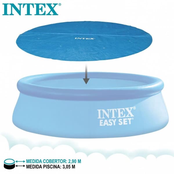 Uima-altaan suojus Intex 29021 EASY SET/METAL FRAME Sininen Ø 305 cm 290 x 290 cm