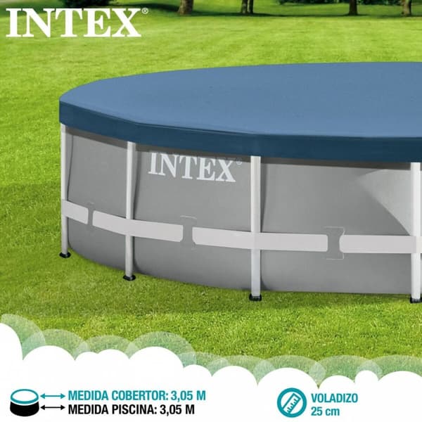 Uima-altaan suojus Intex 28030 METAL FRAME 305 x 25 x 305 cm
