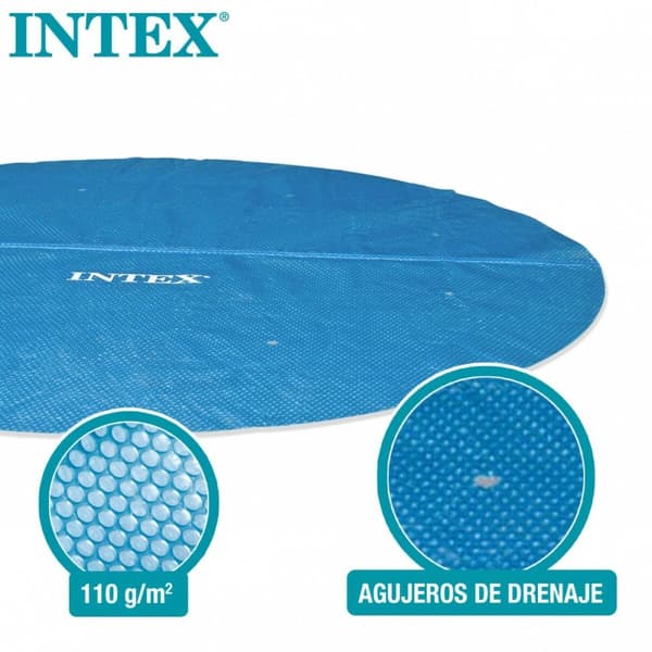 Uima-altaan suojus Intex 29020 EASY SET Ø 244 cm 206 x 206 cm