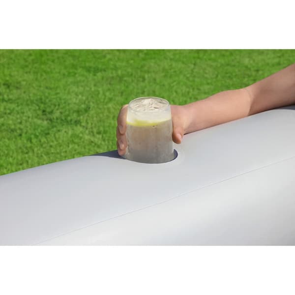 Puhallettava allas Bestway Harmaa 213 x 206 x 53 cm