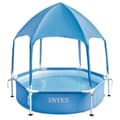 Miniatyrbild 1 av 6: flyttbar pool Intex 183 x 38 x 183 cm