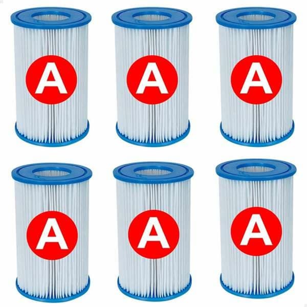 Behandlingsfilter Intex Typ A 6 antal