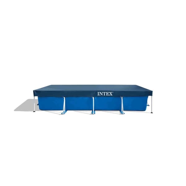 Swimmingpool Cover Intex 28039 Blå Grå Marineblå 4,5 m