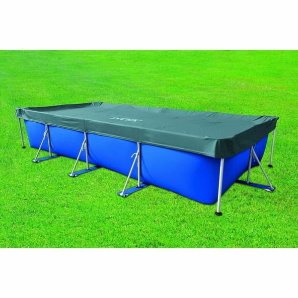 Swimmingpool Cover Intex 28039 Blå Grå Marineblå 4,5 m
