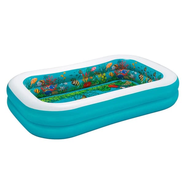 Oppustelig Pool til Børn Bestway 3D Multifarvet 262 x 175 x 51 cm 2 personer