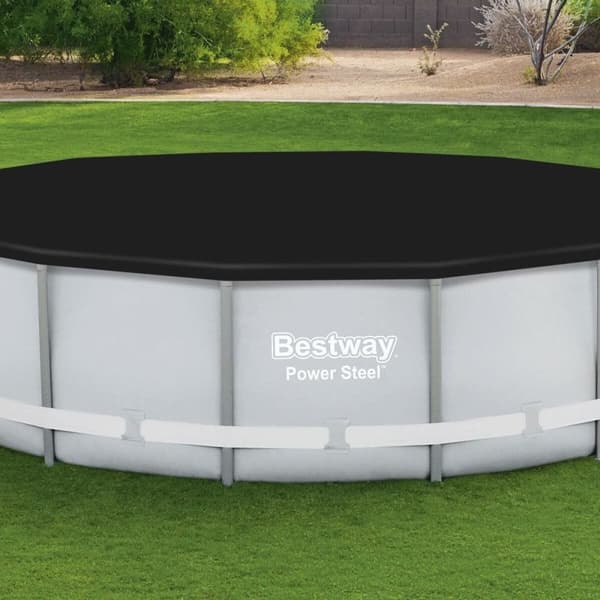 Swimmingpool Cover Bestway Sort Ø 401 cm (1 enheder)