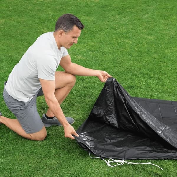 Swimmingpool Cover Bestway Sort Ø 401 cm (1 enheder)