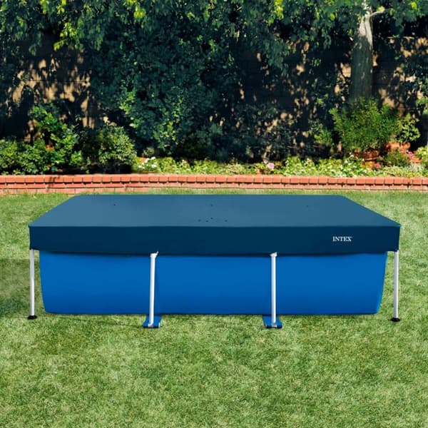 Swimmingpool Cover Intex Marineblå 260 x 30 x 160 cm Rektangulær (6 enheder)