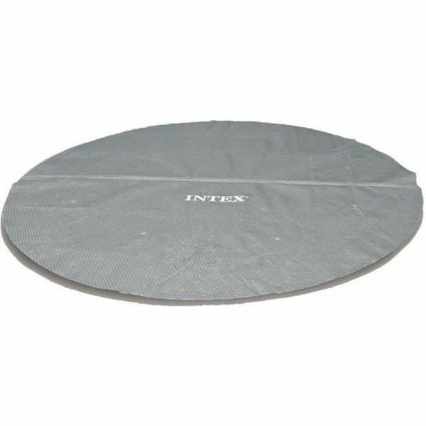 Swimmingpool Cover Intex Grå Ø 4,27 m