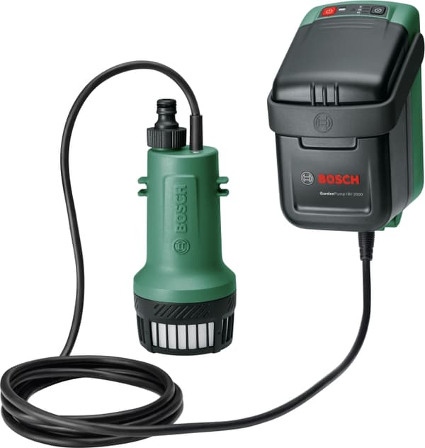 Bosch GardenPump 18V-2000 Solo genopladelig vandpumpe