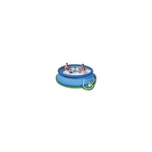 INTEX fristående pool 3,05m x 0,76m - Trippeltjock vägg - Patronfilter - Kapacitet 3853L