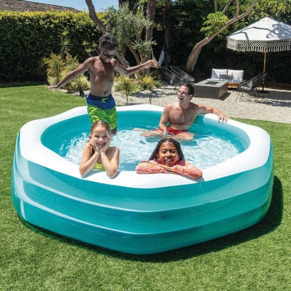 Oppustelig Pool Intex 254 x 56 x 254 cm (2 enheder)