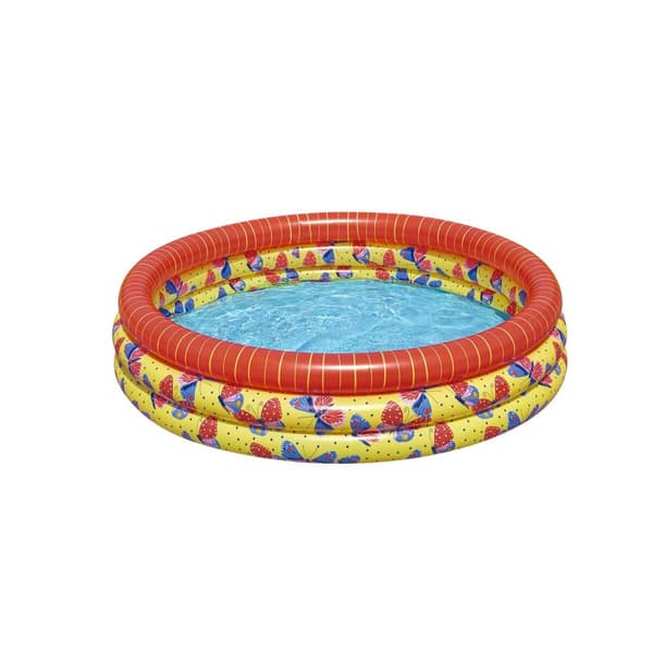 Oppustelig Pool til Børn Bestway Sommerfugle 168 x 38 cm