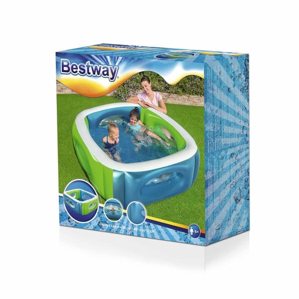 Puhallettava lasten kahluuallas Bestway 168 x 168 x 56 cm