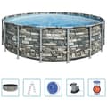 Miniatyrbild 1 av 2: Bestway Power Steel pool 549x132 cm