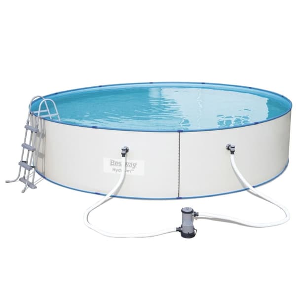 Bestway Pool med tillbehör Hydrium stålram rund 460x90 cm 56386