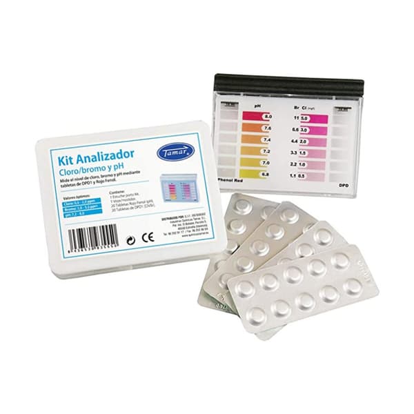Simbassäng underhållskit Tamar dpd1 1175600000 pH-test