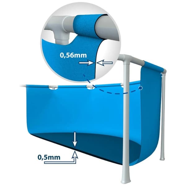 flyttbar pool Intex 28271NP 260 x 65 x 160 cm 2282 L