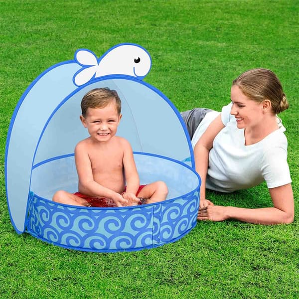 Oppustelig Pool til Børn Bestway Hval 78 x 68 x 60