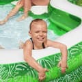 Miniatyrbillede 9 af 11: Oppustelig Pool til Børn Bestway Grøn Multifarvet 231 x 231 x 51 cm