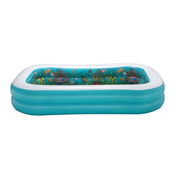 Oppustelig Pool til Børn Bestway 3D Multifarvet 262 x 175 x 51 cm 2 personer