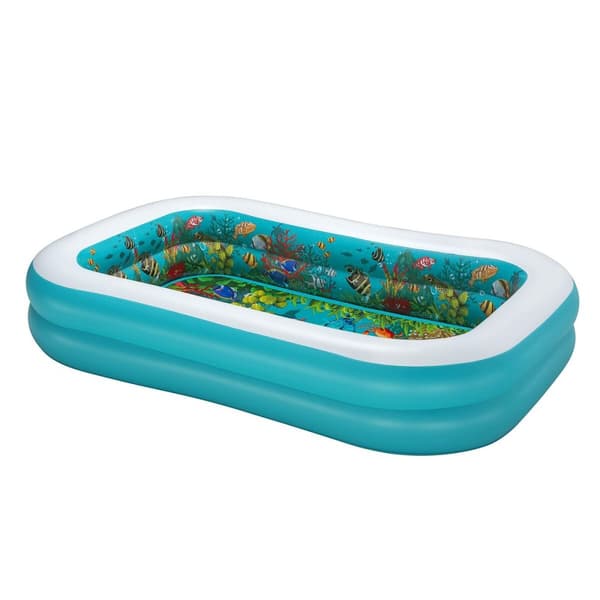 Oppustelig Pool til Børn Bestway 3D Multifarvet 262 x 175 x 51 cm 2 personer