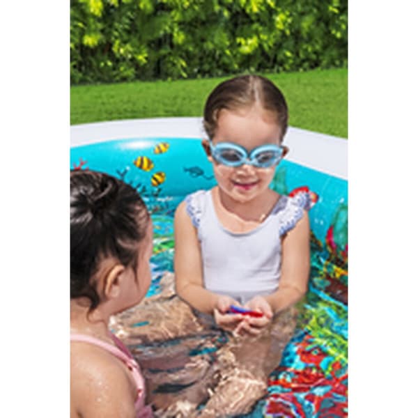 Oppustelig Pool til Børn Bestway 3D Multifarvet 262 x 175 x 51 cm 2 personer