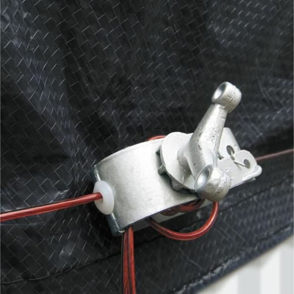 Swimmingpool Cover Gre CIPR451P Polyetylen Ø 4,6 m Sort