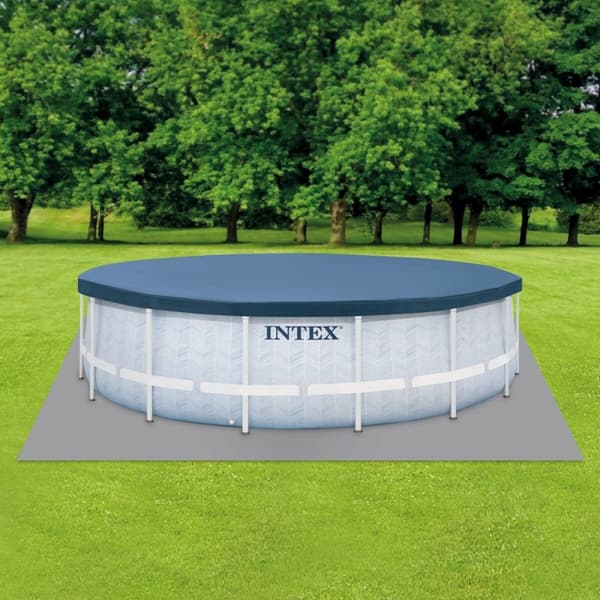 Pool Aftageligt Intex 488 x 122 x 488 cm