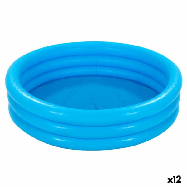 Puhallettava lasten kahluuallas Intex Sininen 156 L 114 x 25 cm (12 osaa)