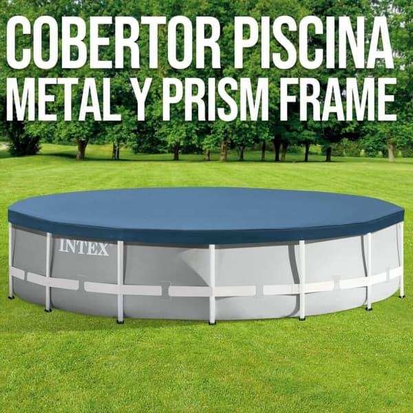Uima-altaan suojus Intex 28030 METAL FRAME 305 x 25 x 305 cm