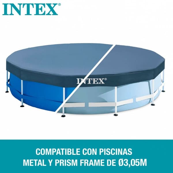 Uima-altaan suojus Intex 28030 METAL FRAME 305 x 25 x 305 cm