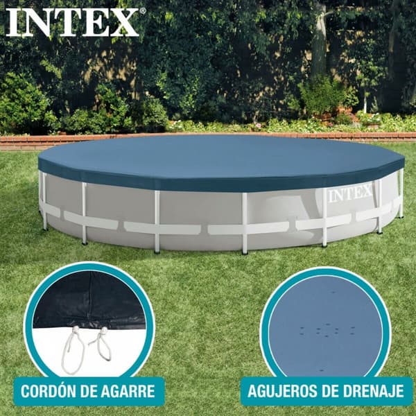 Uima-altaan suojus Intex 28030 METAL FRAME 305 x 25 x 305 cm