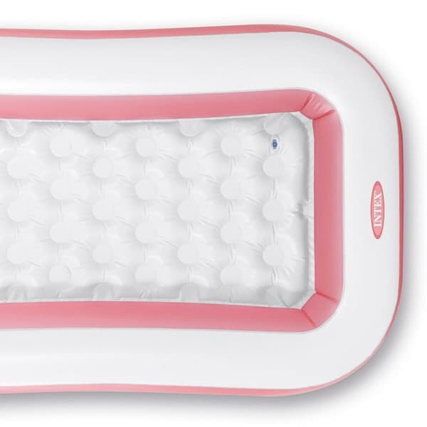 Puhallettava lasten kahluuallas Intex Saari 90 L 167 x 26 x 101 cm Valkoinen Pinkki (6 osaa)