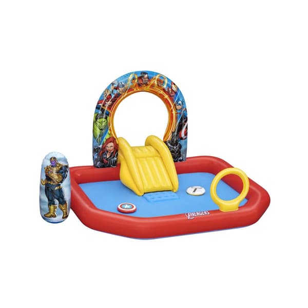 Bestway Inflatable Pool Leksakspark Avengers 211x198x125 cm +2 År Trädgård 98800