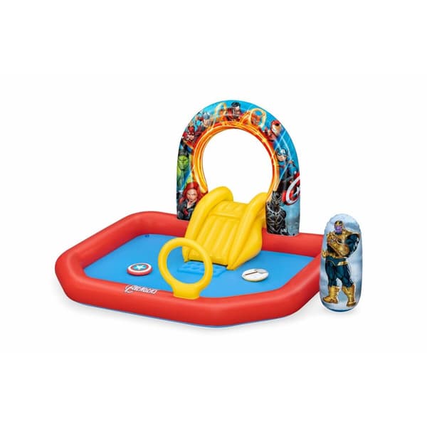 Bestway Inflatable Pool Leksakspark Avengers 211x198x125 cm +2 År Trädgård 98800